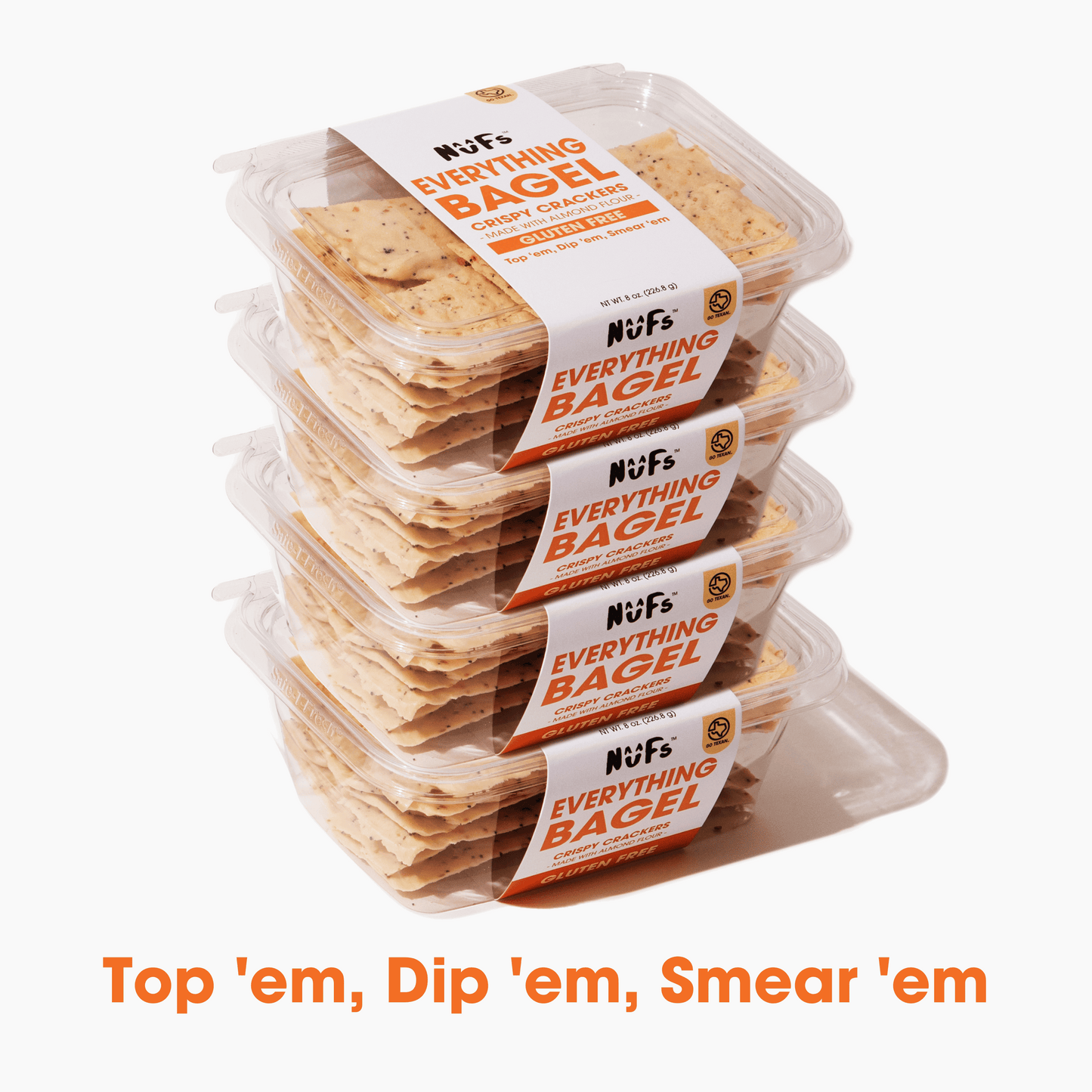 Everything Bagel Crackers - 4 Units