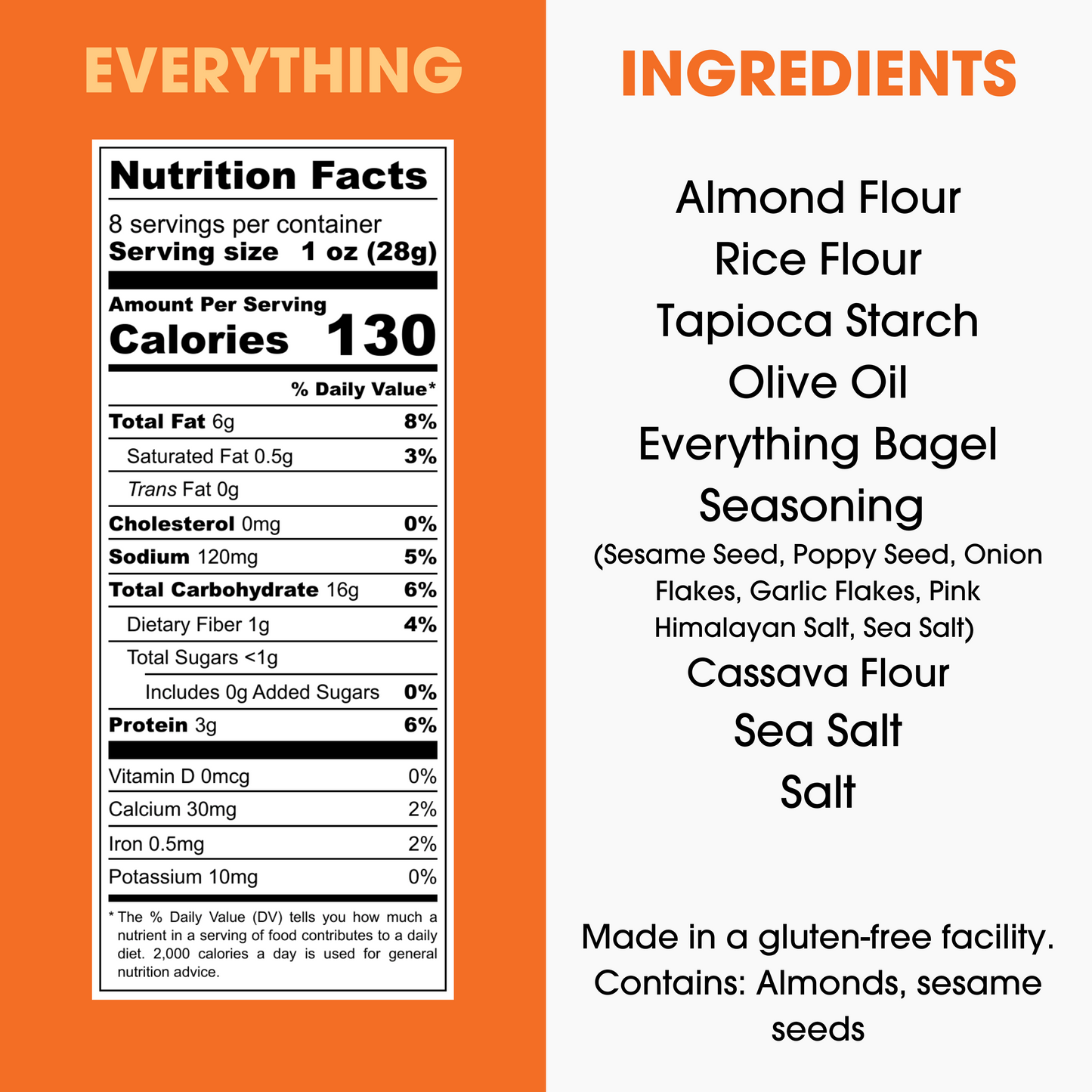 Everything Bagel Crackers - 4 Units