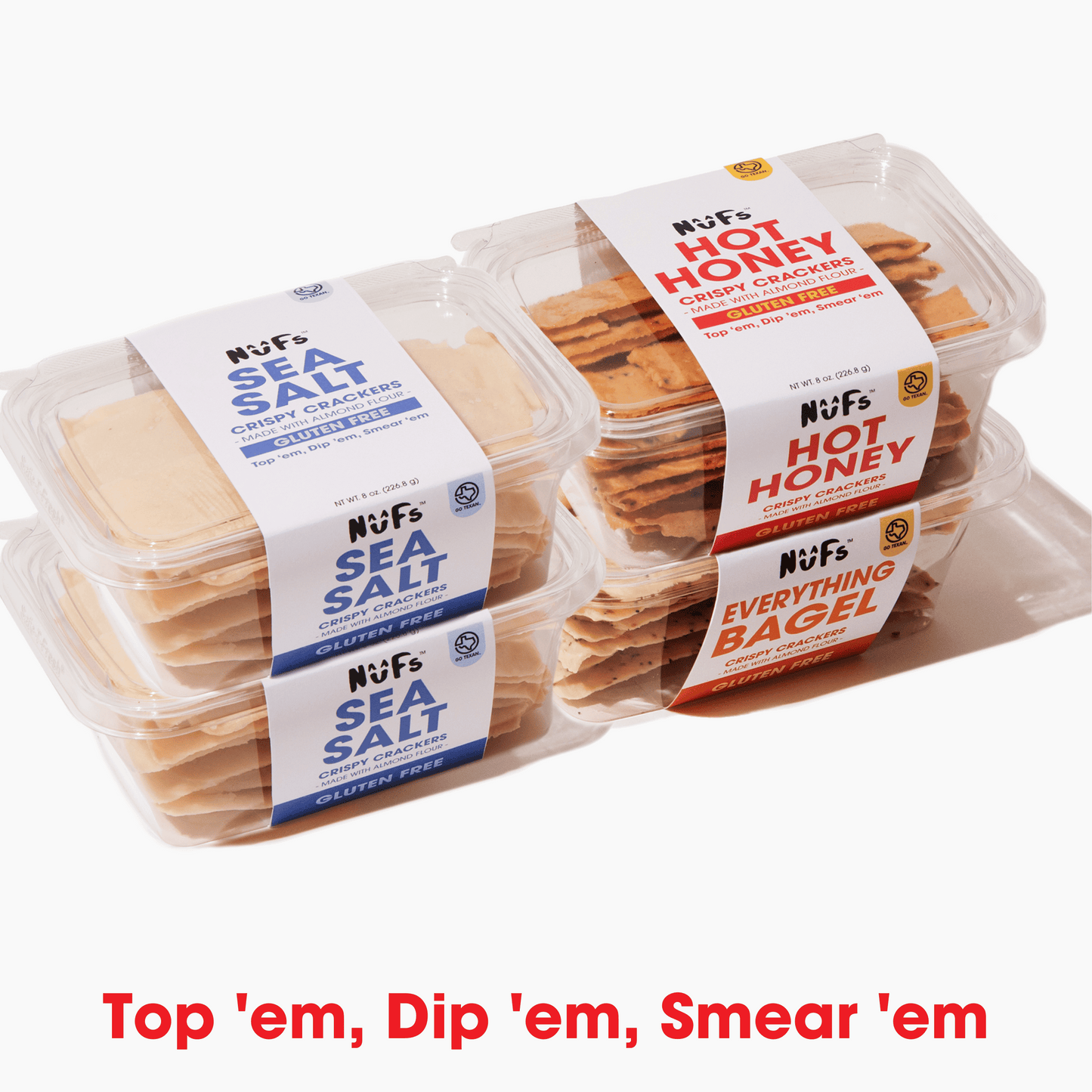 Nufs Cracker Sampler - 4 Units