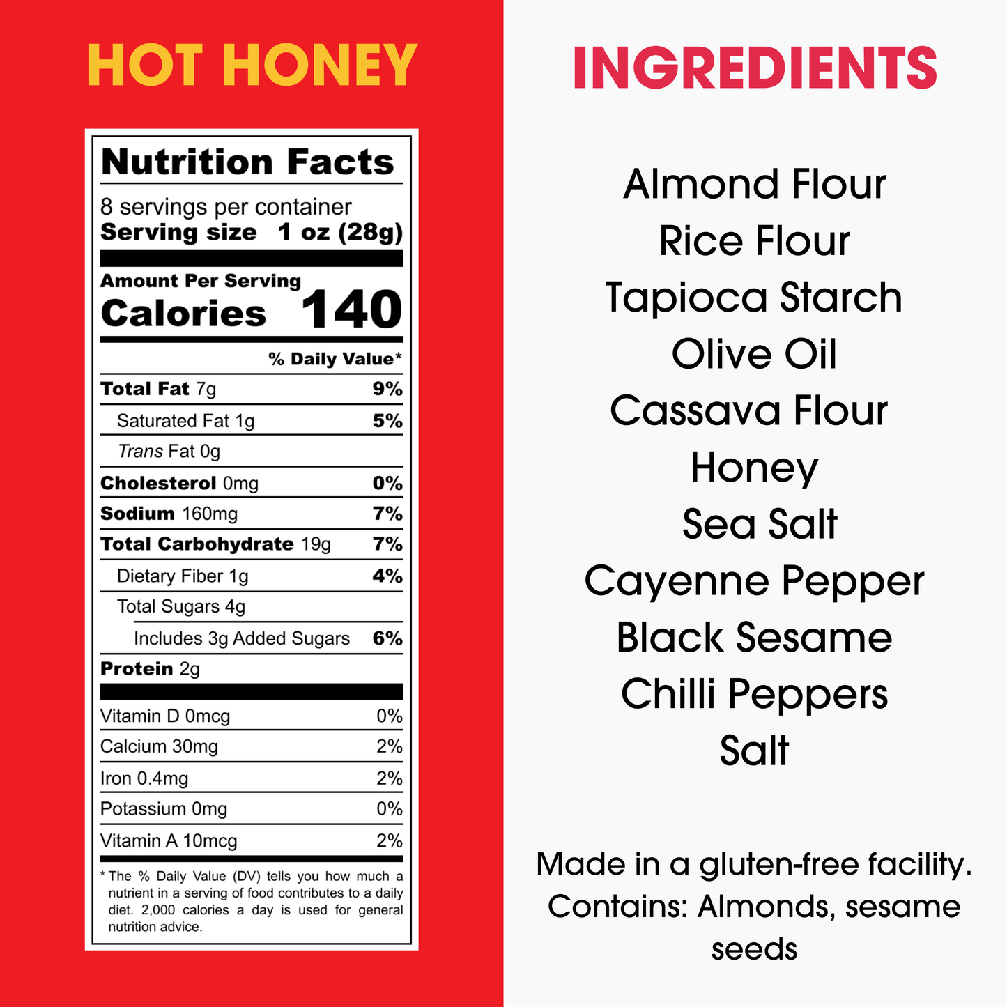 Hot Honey Crackers - 4 units