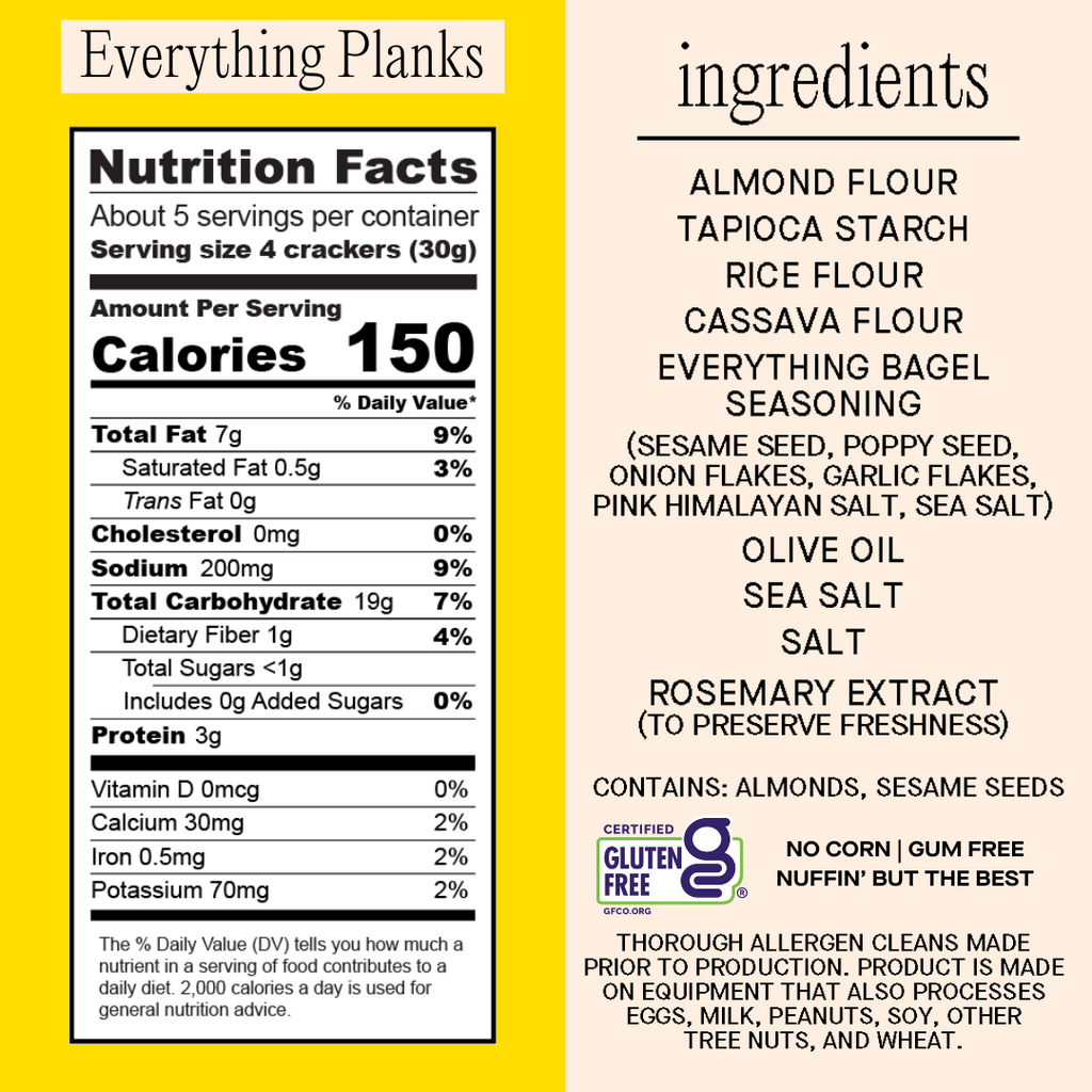 Plank Crackers Variety Pack