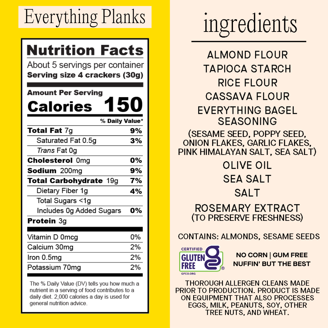 Plank Crackers Variety Pack