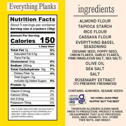 Plank Crackers Variety Pack