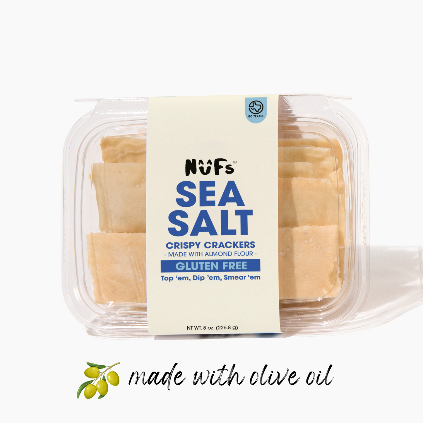 Sea Salt Crackers - 4 Units