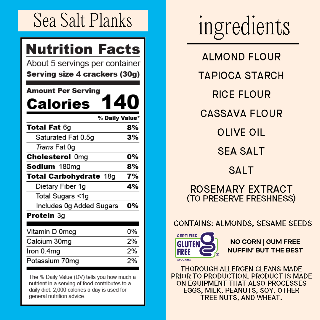 Plank Crackers Variety Pack