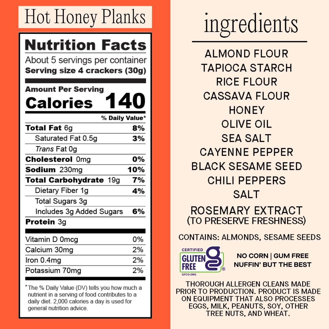 Plank Crackers Variety Pack