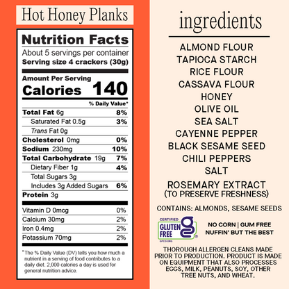 Plank Crackers Variety Pack